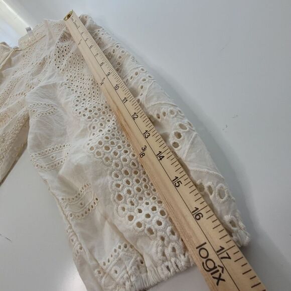 REVOLVE Jen's Pirate Booty neutral eyelet Clementine cut-out ROMPER LARGE L - Picture 4 of 9